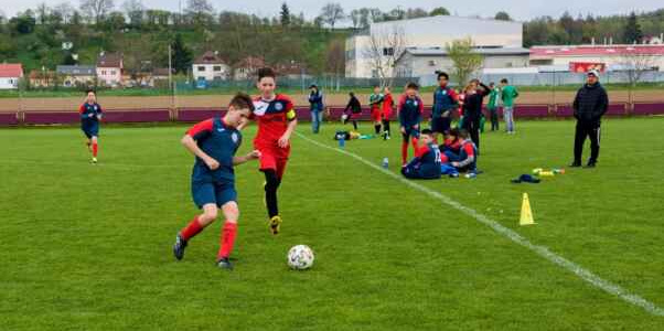 Mladší žáci: SK Louky - V.Karlovice   3 : 2  (0 : 1) - FOTOGALERIE