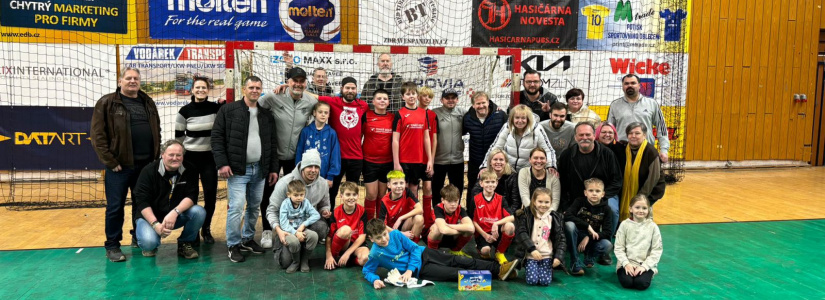 Mladší žáci druzí na turnaji ve Zlíně