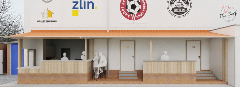 ÚPPRAVA BUFETU A OKOLÍ-VIZUALIZACE LOUKY HŘIŠTĚ