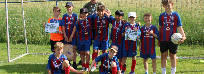 Starší přípravka: Lužkovice Cup - 1. místo - FOTOGALERIE