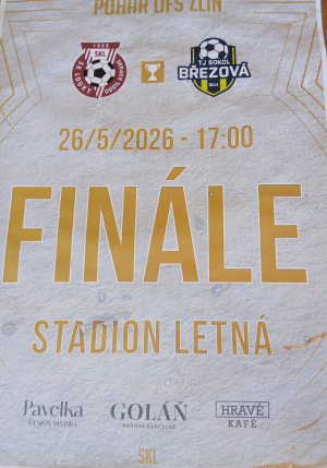 Muži: Finále OFS - SK Louky / Březová, 26. 5. 2026, 17:00 hod